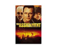 TRWHRYERYRH The Assignment Movie - 4 poster, decorazione artistica da parete estetica decorativa vintage su tela per soggiorno, camera da letto, 30 x 45 cm, senza cornice, stile