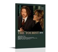 TRWHRYERYRH The Tourist Posters - Poster decorativo da parete su tela, stile vintage, per soggiorno, camera da letto, 50 x 75 cm, con cornice