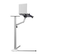 TRWUQHGD Supporto da pavimento for computer multifunzione UP-8, adatto a tutti i laptop con altezza/angolazione regolabile, con supporto for mouse