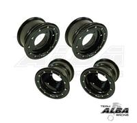 TRX 450r 400ex Anteriore Ruote 10x5 8x8 Alba da Corsa OEM Opaco BB 41