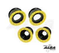 TRX 450R 400EX Ruote Anteriori Posteriori Beadlock 10x5 9x8 Alba Racing BY 32