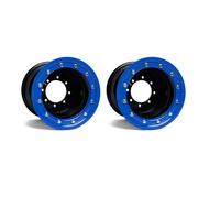 TRX 450R 400EX Ruote Posteriori Beadlock 10x8 3+5 4/110 Alba Racing OEM Matt BL