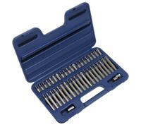 Trx-A / Esagonale/Spline Po' Set 42pc 1cm & 1.3cmSq Disk - Sealey AK219 New