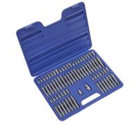 Trx-A / Sicurezza Trx-A /Esagonale/Polydrive/Spline Po' Set 74pc 1cm & 1.3cmSq