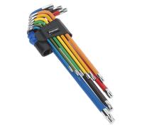 Trx-Star Chiave Set 9pc Colore Codificato extra-Lunga - Sealey AK7194 Nuovo
