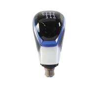 Trxjjvm Copri Cambio Auto per A3 A4 B6 B7 B8 | Pomello del cambio da 12 mm Leva del cambio Leva del cambio Pallamano(Blue 6 speed)