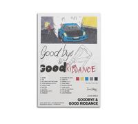 TRXU Juice Poster Wrld GOODBYE &GOOD RIDDANCE poster con copertina di album musicali per camera da letto poster estetico pittura decorativa su tela artistica da parete poster soggiorno camera da letto