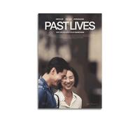TRXU Poster del film Past Lives 2023, per camera da letto, stampa estetica su tela, decorazione artistica da parete per soggiorno e camera da letto, 30 x 45 cm, senza cornice, stile