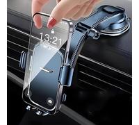 Tryagat 1 Pezzo Supporto Telefono Auto per Ford Tourneo Connect 2013-2022, Porta Cellulare da Auto Ventosa Cruscotto Braccio Regolabile Rotazione 360
