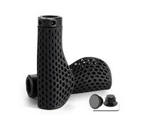 Tryagat 2 Pezzi Manopole Bici per Scott Genius eRide 930 Lumen eRide 910 Patron eRide 910, Grip Manubrio Ergonomiche Antiscivolo Struttura a Nido d'Ape Stampa 3D Comfort Ammortizzant