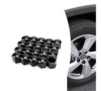 Tryagat 20 Bulloni Dadi per Ruote per Mercedes E W212 2009-2014 2015 2016, Copribulloni Dadi per Pneumatici Accessori per Auto, Neri,21mm