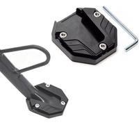 Tryagat Pedana Base Cavalletto Moto per Royal Enfield Super Meteor 650 0, Piastra Supporto Ampliamento Veicolo Zoccolo Protezione Tappetino Parcheggio,Black