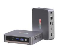 Trycoo Mini PC Computer 13th Twin Lake N150 (Beat N97), 16GB DDR4 512GB SSD, WI6 Desktop Mini Computer con Type-C, Dual HDMI, RJ45 LAN Ethernet, 4K Triple Display, WiFi5, BT4.2