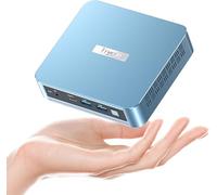 Trycoo WI-6 Mini PC 16 GB RAM 512 GB M.2 SSD, Intel 12a generazione N95 (fino a 3,4 GHz) Mini Computer, 4K Mini Desktop PC Win 11 Pro, Gigabit Ethernet/WiFi/BT/2* HDMI/USB-C, per uso quotidiano