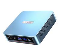Trycoo WI6 Mini PC Computer Alder Lake N100, 16GB DDR4 512GB SSD, Desktop Mini Computer con Type-C, Dual HDMI, RJ45 LAN Ethernet, 4K Triple Display, WiFi5, BT4.2