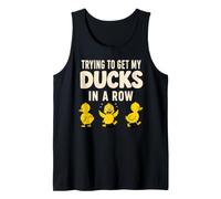 Trying to Get My Ducks in A Row Funny Teacher Back to School Canotta