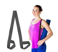 TrySalar Cinghia per tappetino da yoga, tracolla, passanti regolabili, supporto, tappetino da yoga, spallacci, tracolla portatile, fitness, pilates, cinghie elastiche per il trasporto di tutte le