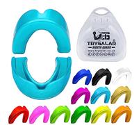 TrySalar Paradenti per rugby, boxe, sport, paradenti per adulti, senior, professionale, protezione per mascella, arti marziali, judo, karate, MMA, Muay Thai, hockey, calcio, lacrosse, uomini e donne
