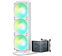 TRYX Panorama SE 360 | 360 mm AIO bianco, display AMOLED curvo da 6,5", pompa Asetek, 280 W TDP, ventola ARGB per Intel LGA 1851/1700/1200/115X AMD AM5/AM4