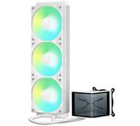 TRYX Panorama SE 360 | 360 mm AIO bianco, display AMOLED curvo da 6,5", pompa Asetek, 280 W TDP, ventola ARGB per Intel LGA 1851/1700/1200/115X AMD AM5/AM4