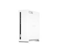 QNAP TS-133 server NAS e di archiviazione Tower Cortex-A55 2 GB DDR4 0 TB QNAP Turbo System Bianco