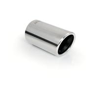 TERMINALE DI SCARICO PER AUTO MARMITTA SPORTIVA UNIVERSALE IN ACCIAIO Ø 35-53 mm