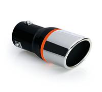 Terminale di Scarico Auto Sportivo in Acciaio Inox Universale Ø 37-48 mm Lampa