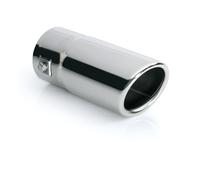 Terminale scarico universale inox singolo TS-28 33-46mm