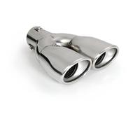 Terminale di Scarico Universale Acciaio Inox Lucidato per Auto Tuning Ø 32-50 mm