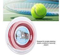 TS 4G 200m bobina a da tennis riga di tennis pollice per panoramica per palestra sport per esterno buona prestazione sentendo soft potenti contro giocatori offensivi resistenti (1,30 mm)