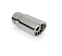 TERMINALE DI SCARICO IN ACCIAIO INOX LUCIDATO Ø 32-40 mm SUONO SPORTIVO