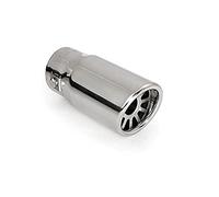 TERMINALE DI SCARICO IN ACCIAIO INOX LUCIDATO Ø 32-40 mm SUONO SPORTIVO