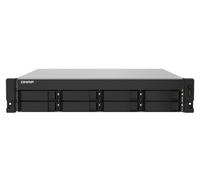 Server NAS QNAP TS-832PXU Armadio (2U) Collegamento ethernet LAN Alluminio, Nero AL324 [TS-832PXU-4G]