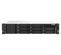 QNAP TS-864EU-RP-8G server NAS e di archiviazione Armadio 2U Collegamento ethernet LAN Nero