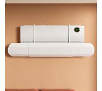 Ts Air Conditer r Universal Adjustable Vent r per Split & Wall Mounted AC Leggero Lunghezza e angolo personalizzabili per un flusso d'aria ottimale