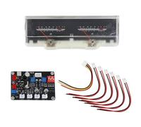 TS DB78 W VU Meter DB Level Meter Preamplificatore Amplificatore con scheda driver retroilluminata per audio domestico Conversione audio per auto Materiale ABS Dimensioni