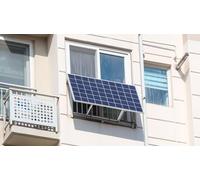 TS Power PnP 3.5 Kit Fotovoltaico da Balcone 350W - Plug & Play con 2 Pannelli Solari, Microinverter Wi-Fi 350W, Supporto Universale Regolabile e App Monitoraggio