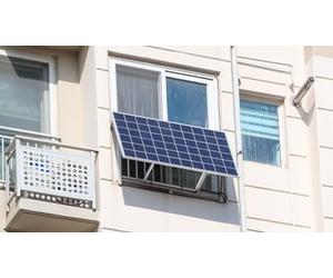 TS Power PnP 3.5 Kit Fotovoltaico da Balcone 350W - Plug & Play con 2 Pannelli Solari, Microinverter Wi-Fi 350W, Supporto Universale Regolabile e App Monitoraggio