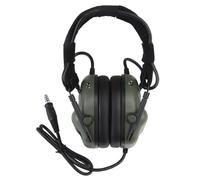 TS TAC-SKY Cuffie con Microfono Tattiche Airsoft con Rotazione A 360°, Cancellazione del Rumore, Cuffie Compatibili con Fast Helmet Arc Rails, Doppia modalità(BKB,Max)