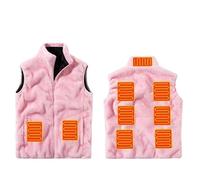 TS TAC-SKY Gilet Riscaldante USB Gilet Termico Autoriscaldante Riscaldamento Gilet In Pile Warmte 9 Aree Gilet In Pile Riscaldato Uomo Donna Inverno Riscaldato (Color : Zone 9 heating-02, Size : M)