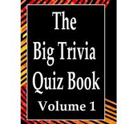 Ts The Big Trivia Quiz Book, Volume 1 (Tascabile)