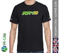 TS112 Kawasaki KR1-S Maglietta Nera Top Non KR1 KR1S Venditore UK
