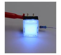 TS26 Series Square With LED Momentary SPST PCB Push Button Tact Switch For Video Processor MQXFCZUX(Blau,12x12mm)