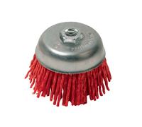 Silverline 220410 Spazzola di fili nylon abrasivi a tazza 100 mm