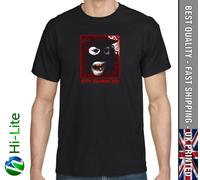 TS83 Papa Lazarou Halloween T Shirt Leage Di Gentiluomo Ispirato Nero Divertente