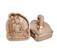 Tsa Tsa Molde per Statue Tibetane - Mini molde di argilla per arte sacra rituale, creazione di statue tibetane e molde per statue per pratica spirituale