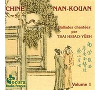 Tsai,H.Y. - Nan-Kouan Vol.1 - Chants courtois de la Chine du sud