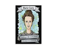 TSALF Stampe Quadri Senza Cornice Informazioni su Marie Curie Stampa Dipinti per Soggiorno Camera da Letto Decorazione 30x50cm