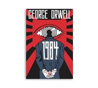 TSALF Stampe su Tela di Pittura di opere d'Arte Senza Cornice Poster e Stampe Copertina del Libro Poster 1984 Poster su Tela di George Orwell 60x90cm