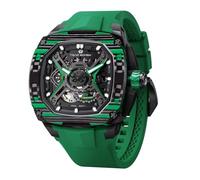 TSAR BOMBA Orologio automatico da uomo 50M impermeabile moda piazza Orologio da polso meccanico scheletrato regalo per uomo